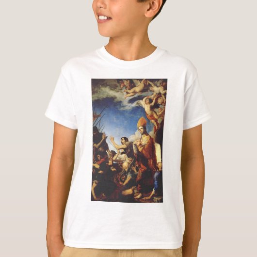 St. Januarius Bischof von Benevento T-Shirt (Vorderseite)