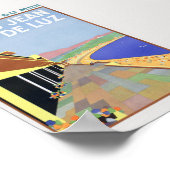 St.Jean de Luz Vintage Poster 1928 (Ecke)