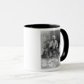 St. Jean-Marie predigender Vianney, 19. Tasse (VorderseiteRechts)