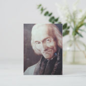 St. Jean Marie Vianney Postkarte (Stehend Vorderseite)