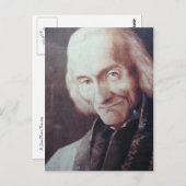 St. Jean Marie Vianney Postkarte (Vorne/Hinten)