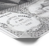 St. Jean-Marie Vianney preaching, 19. Jahrhundert Poster (Ecke)