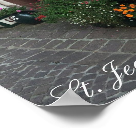 St. Jean Pied de Port 2 Poster (Ecke)