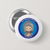 St. Jeanne d'Arc Button (Vorne & Hinten)