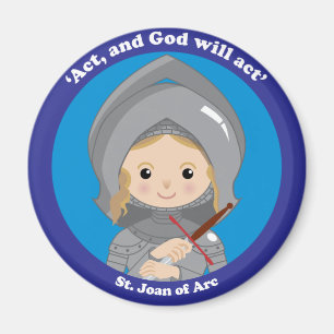 St. Jeanne d'Arc Magnet