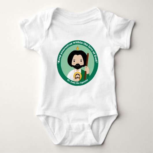 St. Jehuda der Apostel Baby Strampler (Vorderseite)