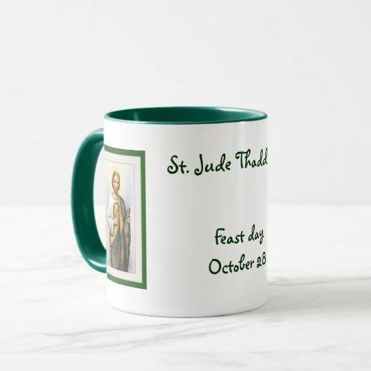 St. Jehuda Thaddaeus Tasse (Vorderseite Links)