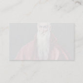 St Jerome als Kardinal durch Greco EL Visitenkarte (Rückseite)