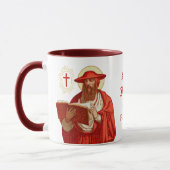 St. Jerome als Kardinal mit Book (P 004) Tasse (Links)