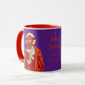 St. Jerome als Kardinal mit Book (P 004) Tasse (Vorderseite Links)