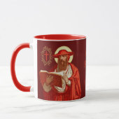 St. Jerome als Kardinal mit Book (P 004) Tasse (Links)