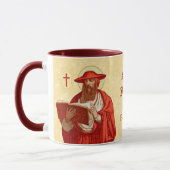St. Jerome als Kardinal mit Book (P 004) Tasse (Links)