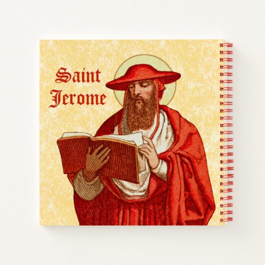 St. Jerome als Kardinal mit Buch (P 004) (Rückseite)