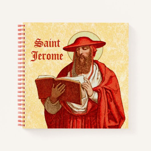 St. Jerome als Kardinal mit Buch (P 004) (Vorderseite)