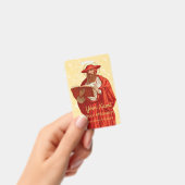 St. Jerome als Kardinal mit Buch (P 004) Ausweis (Handheld)