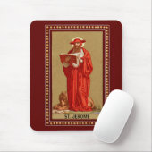 St. Jerome als Kardinal mit Löwen (P 004) Mousepad (Mit Mouse)