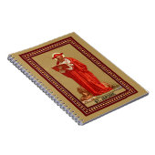 St. Jerome als Kardinal mit Löwen (P 004) Notizblock (Rechte Seite)