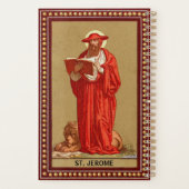 St. Jerome als Kardinal mit Löwen (P 004) Planer (Rückseite)