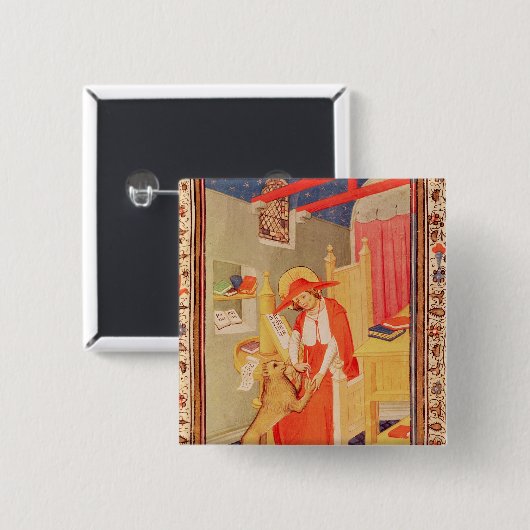 St Jerome Button (Vorne & Hinten)