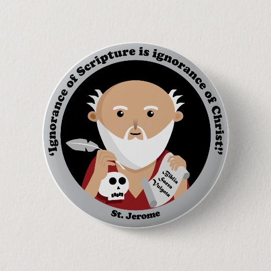 St Jerome Button (Vorderseite)