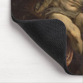 St Jerome, frühe 1560s (Öl auf Leinwand) Mousepad (Ecke)