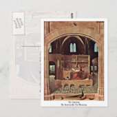 St. Jerome in By Antonello Da Messina Postkarte (Vorne/Hinten)
