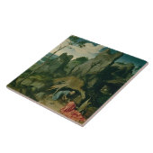 St Jerome in der Wüste (Öl auf Platte) (sehen Sie Fliese (Seite)