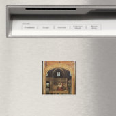 St. Jerome in seinem Studium, c.1475 Magnet (In Situ (Geschirrspüler))