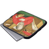 St Jerome in seiner Studie, 1650 (bodycolour und Laptopschutzhülle (Vorne Knopf)