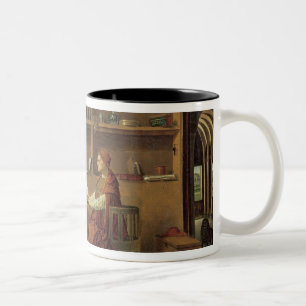St Jerome in seiner Studie, c.1475 2 Zweifarbige Tasse