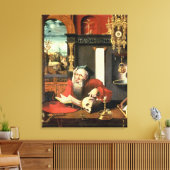 St. Jerome in seiner Studie Leinwanddruck (Insitu (Wohnzimmer))