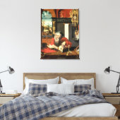 St. Jerome in seiner Studie Leinwanddruck (Insitu (Schlafzimmer))