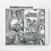 St Jerome in seiner Studie Mousepad (Vorne)