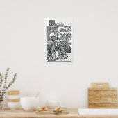 St. Jerome in seiner Studie Poster (Küche)