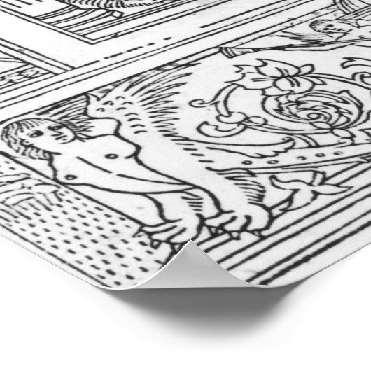 St. Jerome in seiner Studie Poster (Ecke)