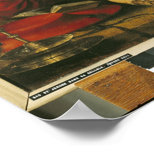 St. Jerome in seiner Studie Poster (Ecke)
