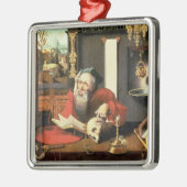 St Jerome in seiner Studie Silbernes Ornament (Links)