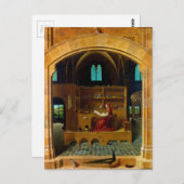 St. Jerome in seiner Studie von Antonello da Messi Postkarte (Vorne/Hinten)