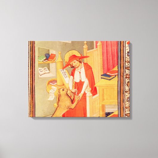 St. Jerome Leinwanddruck (Vorderseite)