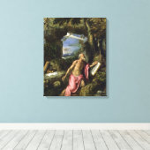 St. Jerome Leinwanddruck (Insitu (Holzboden))