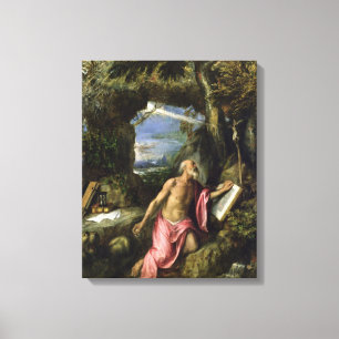 St Jerome Leinwanddruck