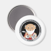 St. Jerome Magnet (Vorderseite/Rückseite)
