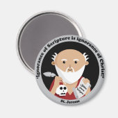 St. Jerome Magnet (Vorderseite/Rückseite)