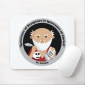 St. Jerome Mousepad (Mit Mouse)