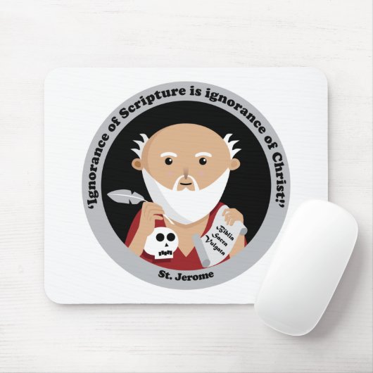 St. Jerome Mousepad (Mit Mouse)
