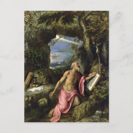 St. Jerome Postkarte (Vorderseite)