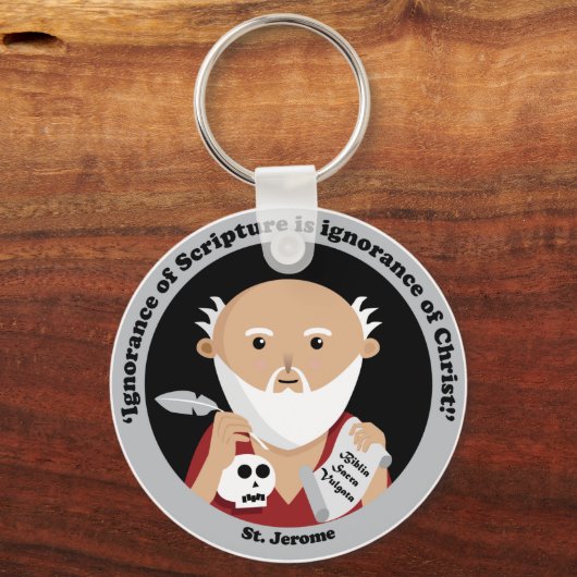 St. Jerome Schlüsselanhänger (Vorderseite)
