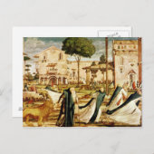 St. Jerome und Löwe im Kloster, 1501-09 Postkarte (Vorne/Hinten)