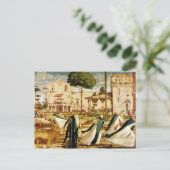 St. Jerome und Löwe im Kloster, 1501-09 Postkarte (Stehend Vorderseite)