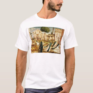 St Jerome und Löwe im Kloster, 1501-09 T-Shirt